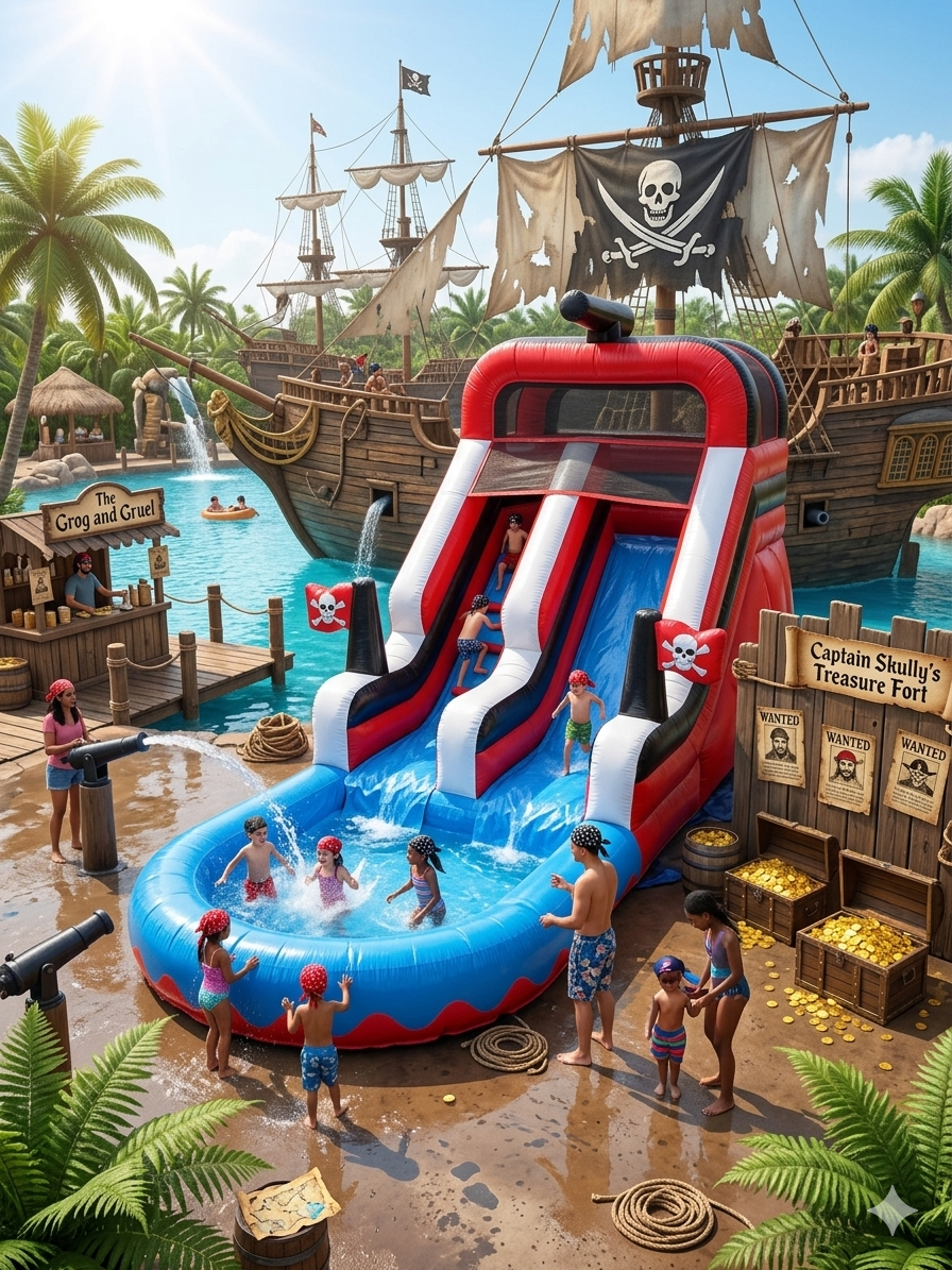 Pirate Ship Slide